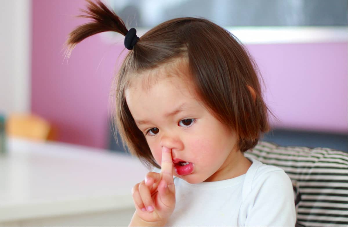 nose-picking